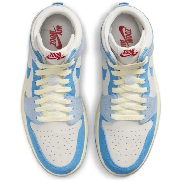 Nike Jordan 1 High Zoom Air CMFT 2 Phantom University Blue - Picture 9 of 11